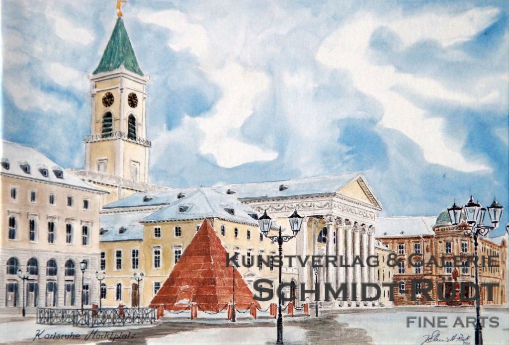 Karlsruhe - Marktplatz